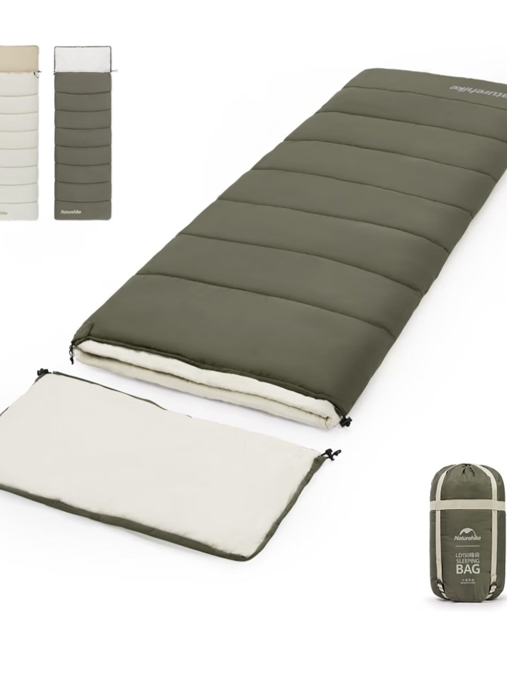 Olive Green Sleeping Bag